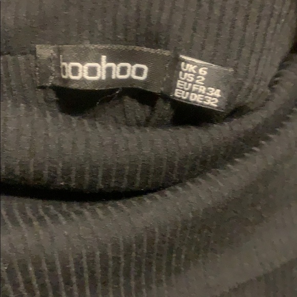 Boohoo ribbed off the shoulder crop lounge set - Picture 2 of 5